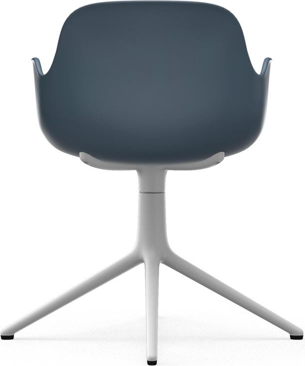606123 Кресло Swivel 4L White Alu Blue Normann Copenhagen Form - Вид №3