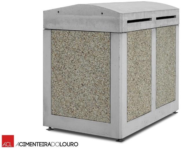 ACL Бетонный мусорный бак с крышкой для улицы sun-id-1443922 - Вид №2