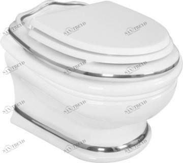 ML.MLD-25.740.D2.PL Подвесной унитаз настенный Хромированный Migliore  Италия 