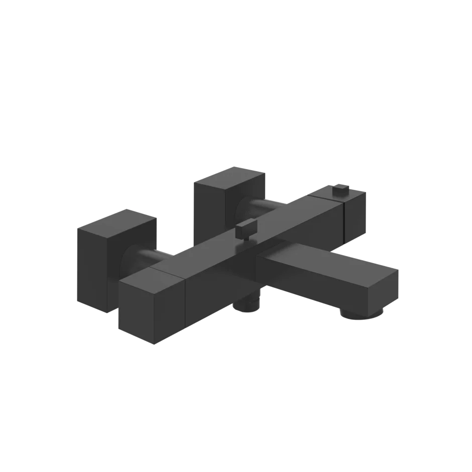 Смеситель для ванны 20111 299 Gessi Rettangolo k МАТОВО-ЧЕРНЫЙ 20111299