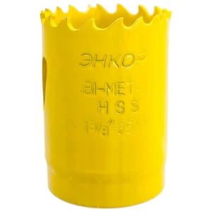 Коронка для металла Энкор Bi-Metall, D35 мм