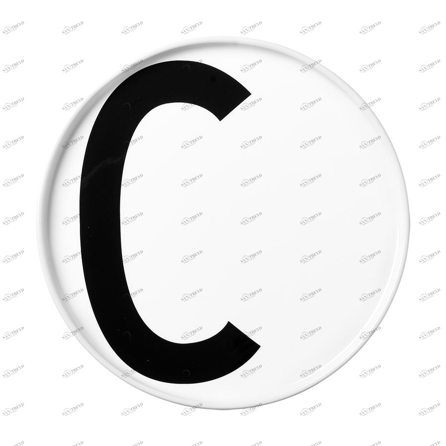 Фарфоровая тарелка C Design Letters 10201500C
