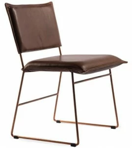 Jess Санное кресло с кожаной обивкой Norman