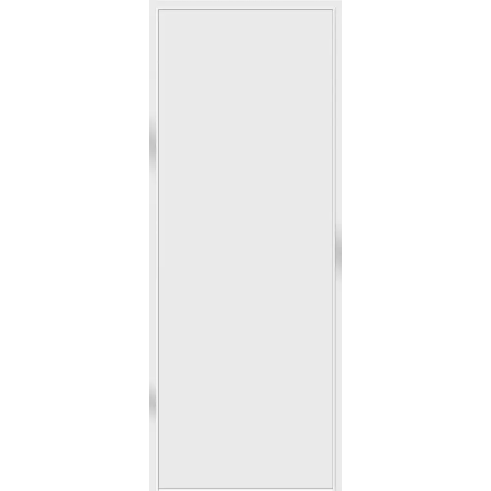 Дверь межкомнатная глухая Invisible Opt 70x200 см правая алюминий цвет белый 89439065 STLM-2062814 VELLDORIS 