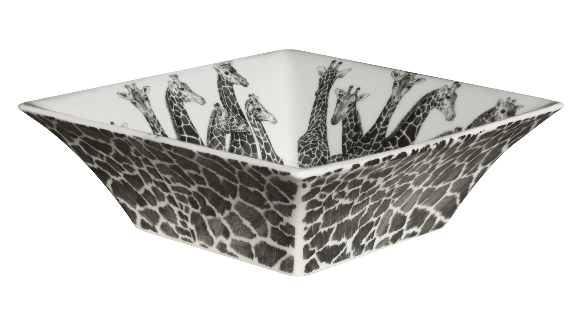 10640816 Taitu Мелочница Taitu "Дикий нрав.Жираф" 17х17см Фарфор  - Вид №3