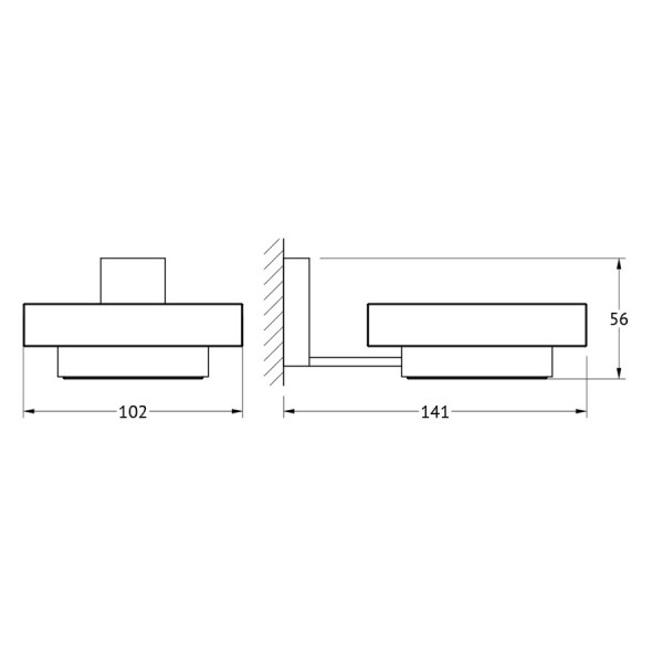 Мыльница LINEAG (Италия) TIF 005 sun-id-561649 - Вид №1