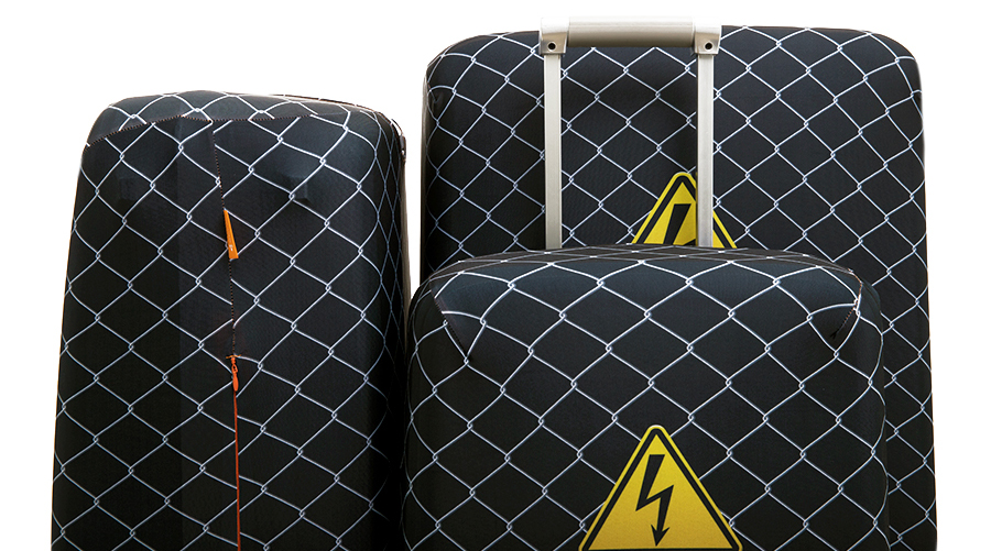 SP180 Вольтаж-S Чехол для чемодана малый Вольтаж S Routemark SP180  - Вид №12