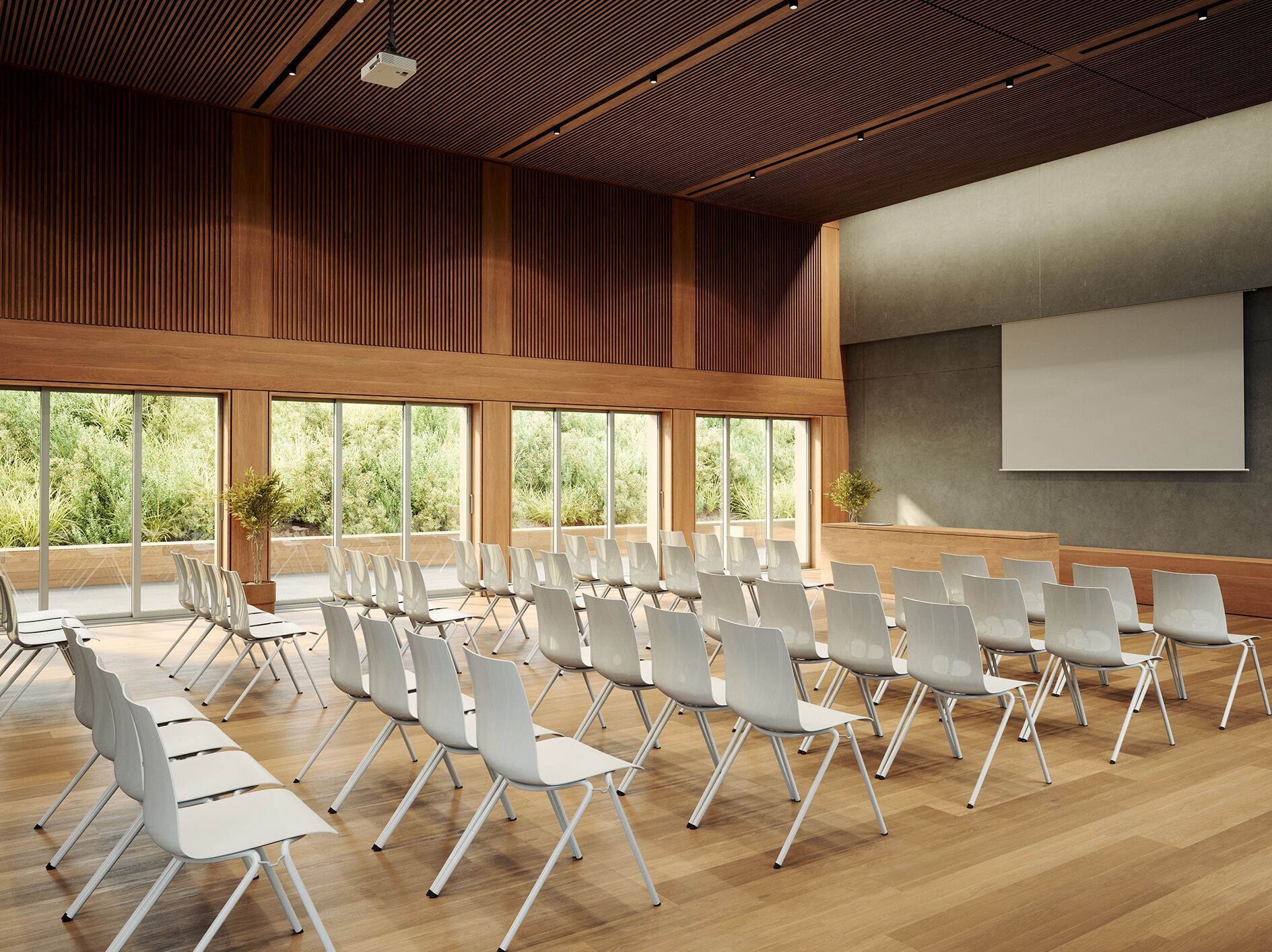 Пластиковый штабелируемый стул для конференций LD Seating Evo ARCH-00034484 - Вид №4