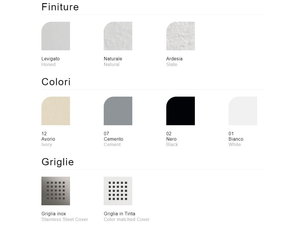 Керамический нескользящий прямоугольный поддон для душа Hatria PETRA H3 ARCH-00148280 - Вид №11