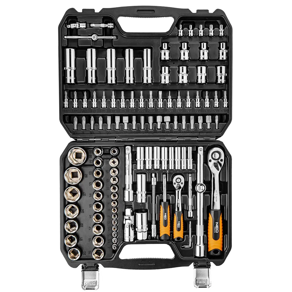 Набор торцевых головок Neo 111 предметов, 1/2”, 1/4” Neò STLM-2086967