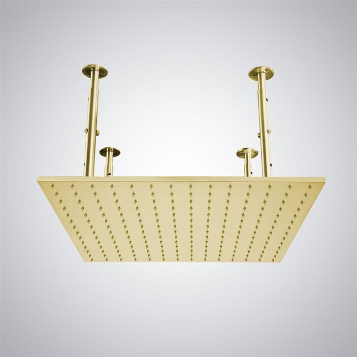 Квадратная душевая головка из нержавеющей стали Fontana Showers Luxe Fontaine ARCH-00059766 - Вид №15