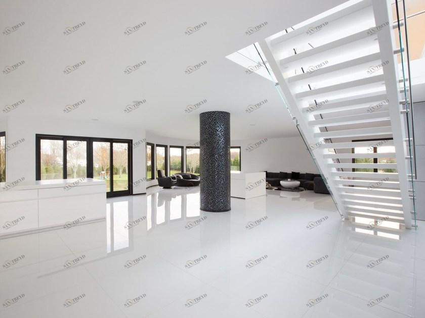 Siller Treppen Самонесущая прямая открытая лестница из дерева и стекла Future sun-id-1404022