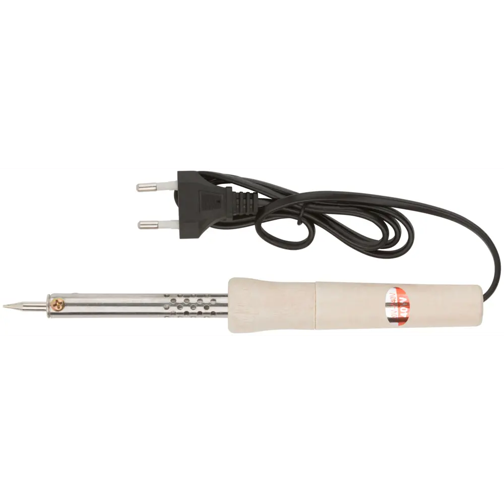 Паяльник электрический с деревянной ручкой Mos, 40 Вт Santreyd STLM-2024352 - Вид №1