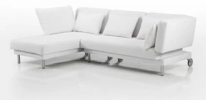 brühl Кожаный диван с шезлонгом Tam