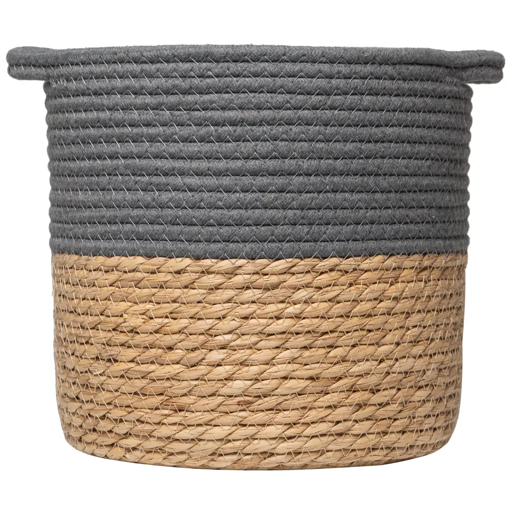 Корзина для хранения 25x25x25 см хлопок серый Santreyd нет STLM-2122929