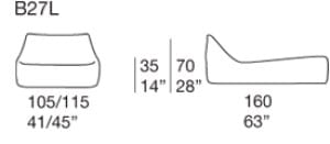 Тканевое мягкое садовое кресло Paola Lenti ARCH-00098052 - Вид №5