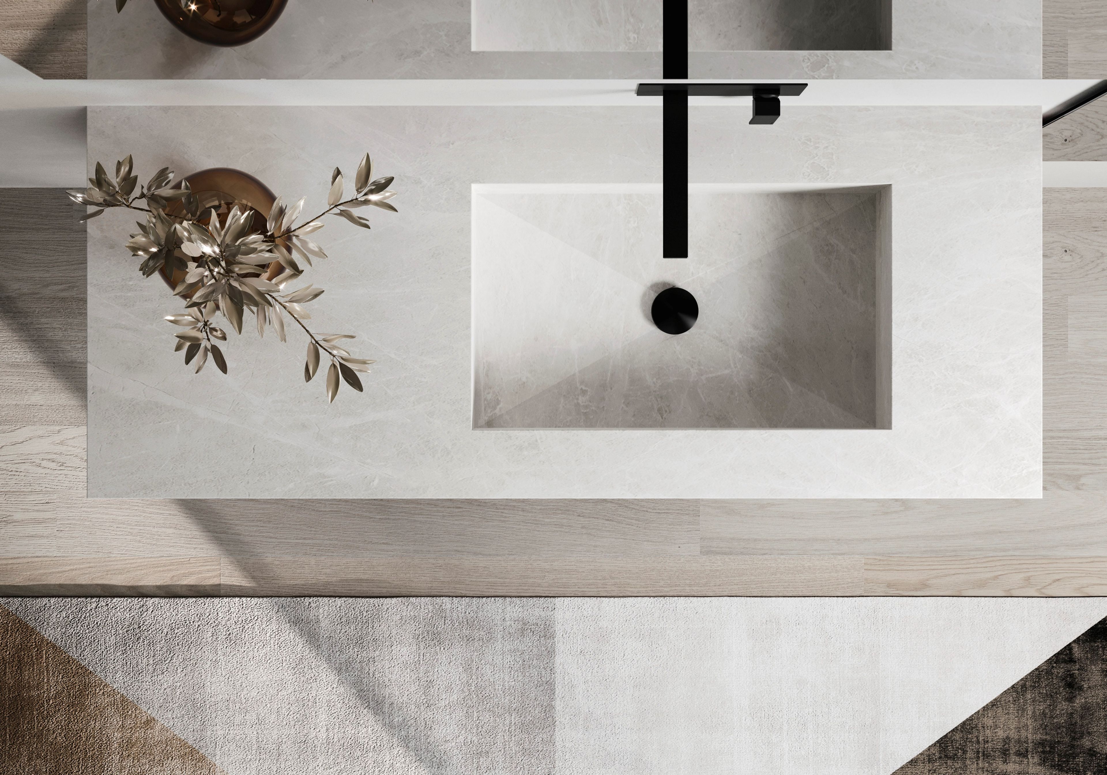 Подвесной умывальник Ideagroup Nyù ARCH-00102579 - Вид №2