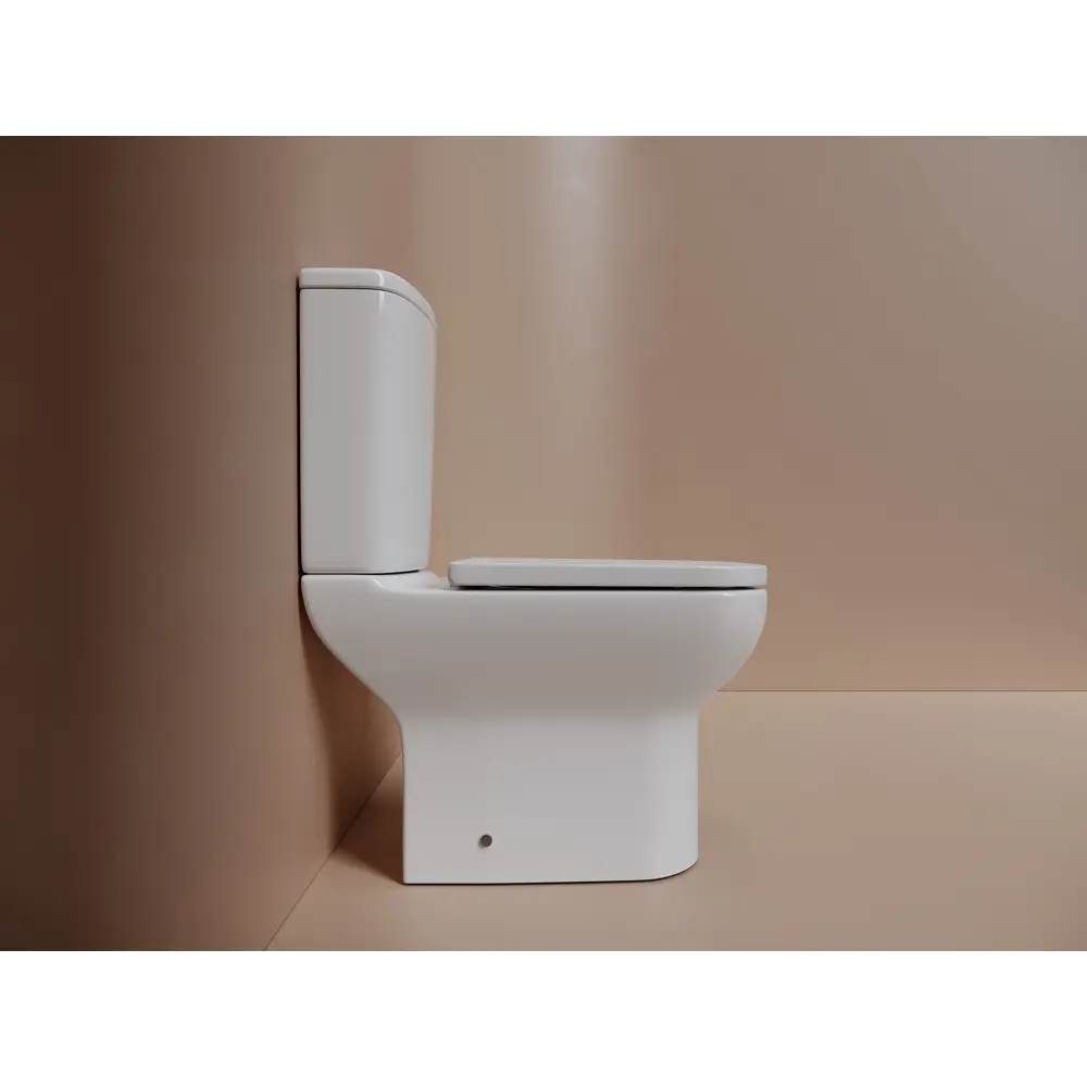 Унитаз-компакт Flo Square безободковый сиденье с микролифтом двойной смыв цвет Santreyd STLM-2064416 - Вид №9