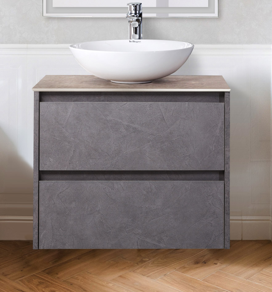 Мебель для ванной BelBagno KRAFT-600-2C-SO-PG  - Вид №2