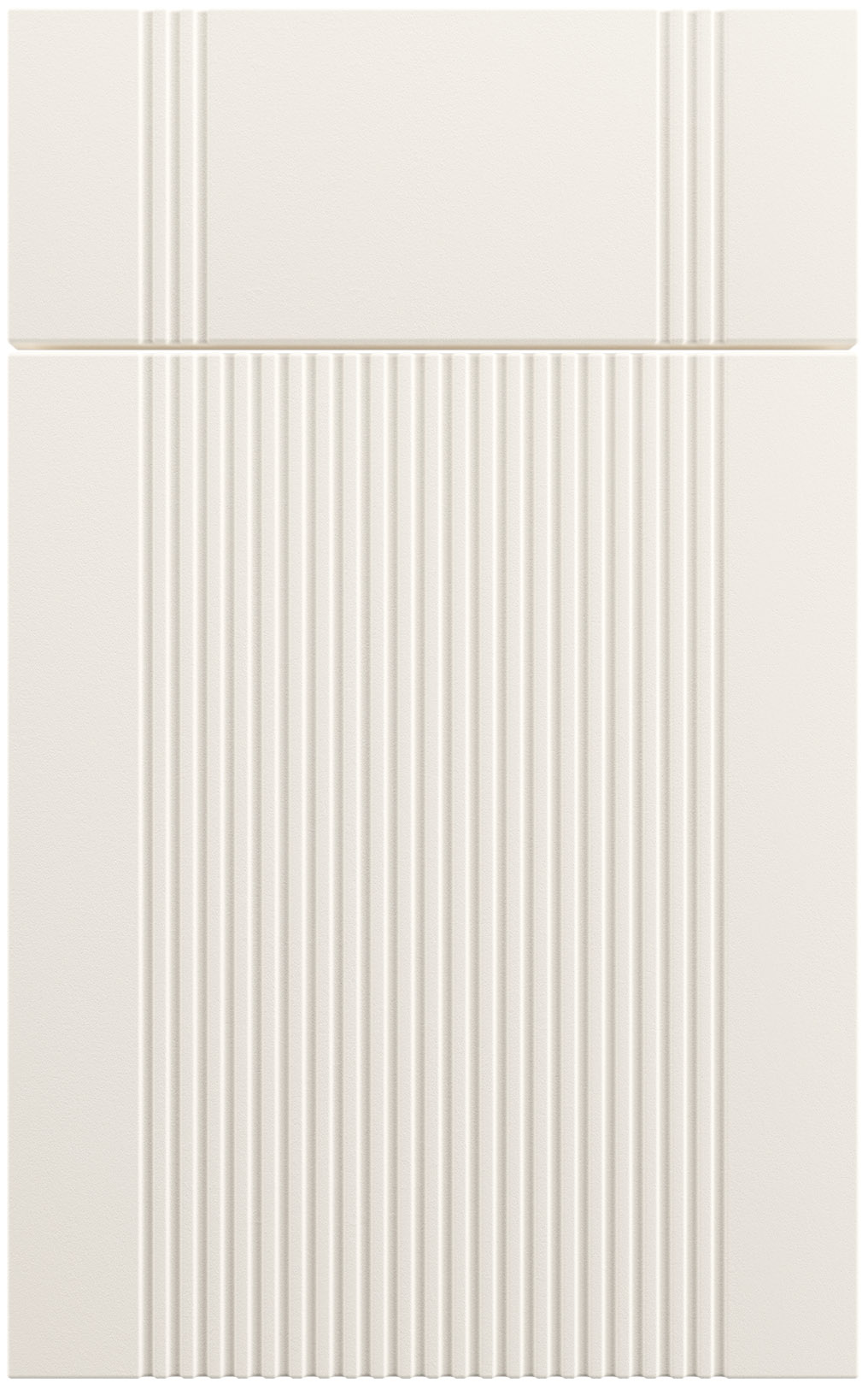 Фасады для кухни Модерн Фрезеровка «Риффель» Магнолия №301 SIDAK SIST576-13322