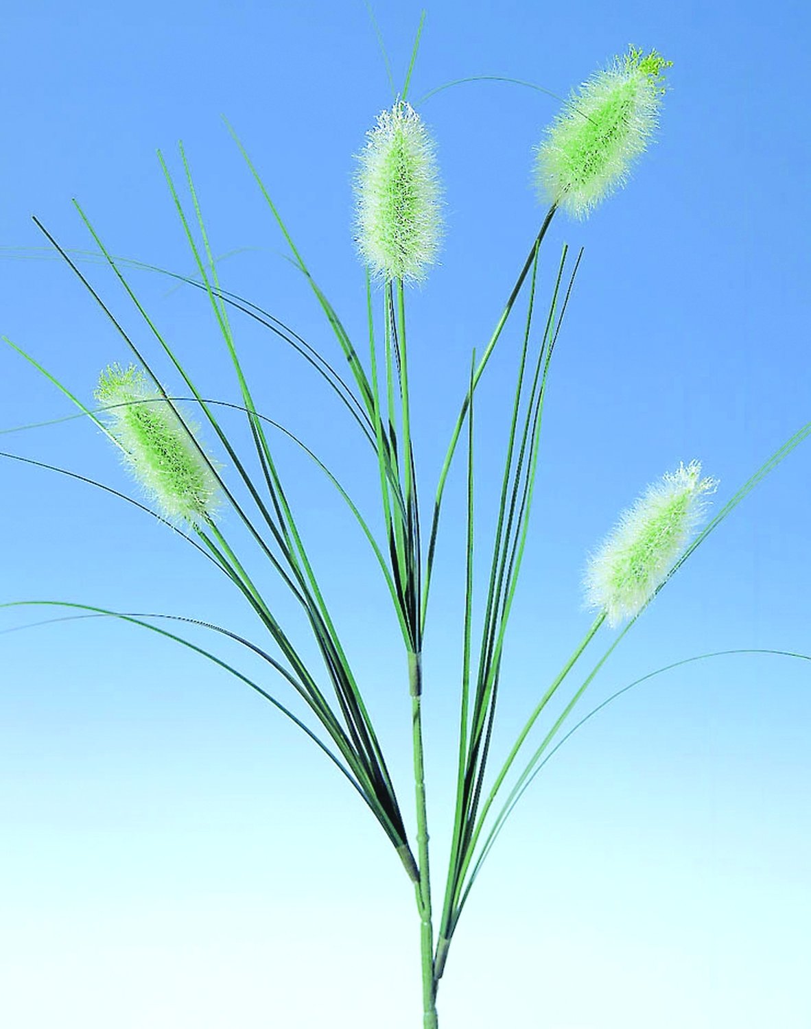 5204 883 a2 Трава искусственная заячий хвост, 4-х кратная, 85 см, зеленая H-andreas  - Вид №1