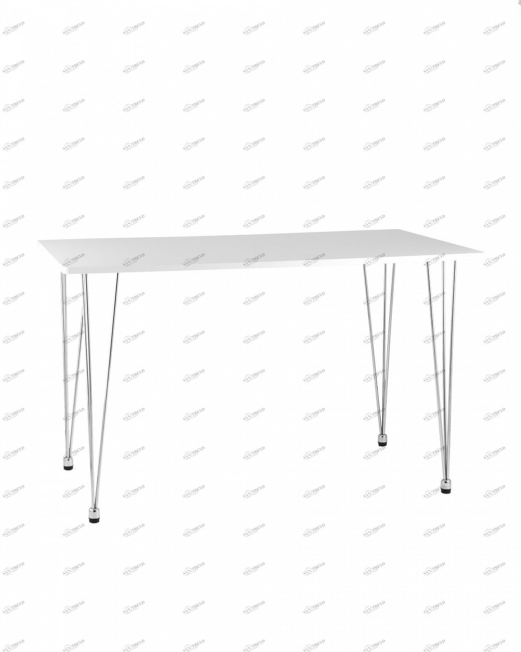 Стол обеденный белый 120х70 см Karapiro STOOL GROUP  00-3958824 Белый 