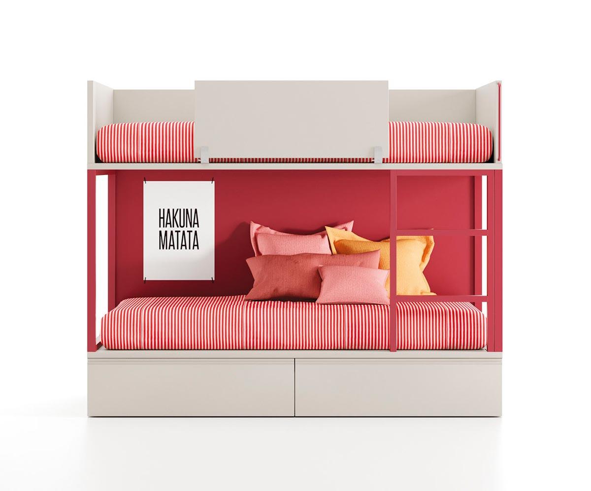 103546 Двухъярусная кровать La Grama Tren Santreyd 