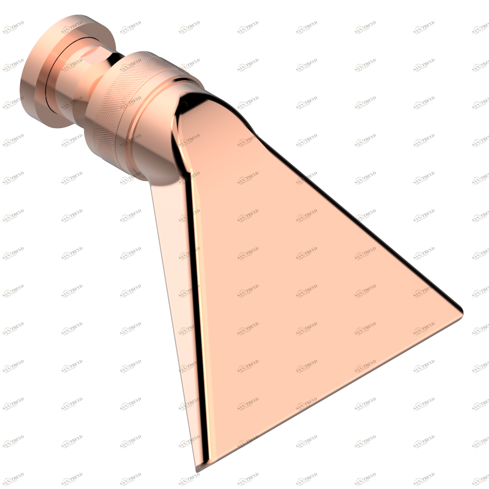 U6K-3640 Лейка душевая Спорт 3/4" Thg-paris Beyond crystal с синим хрусталём Розовое золото U6K 3640 CAT.F