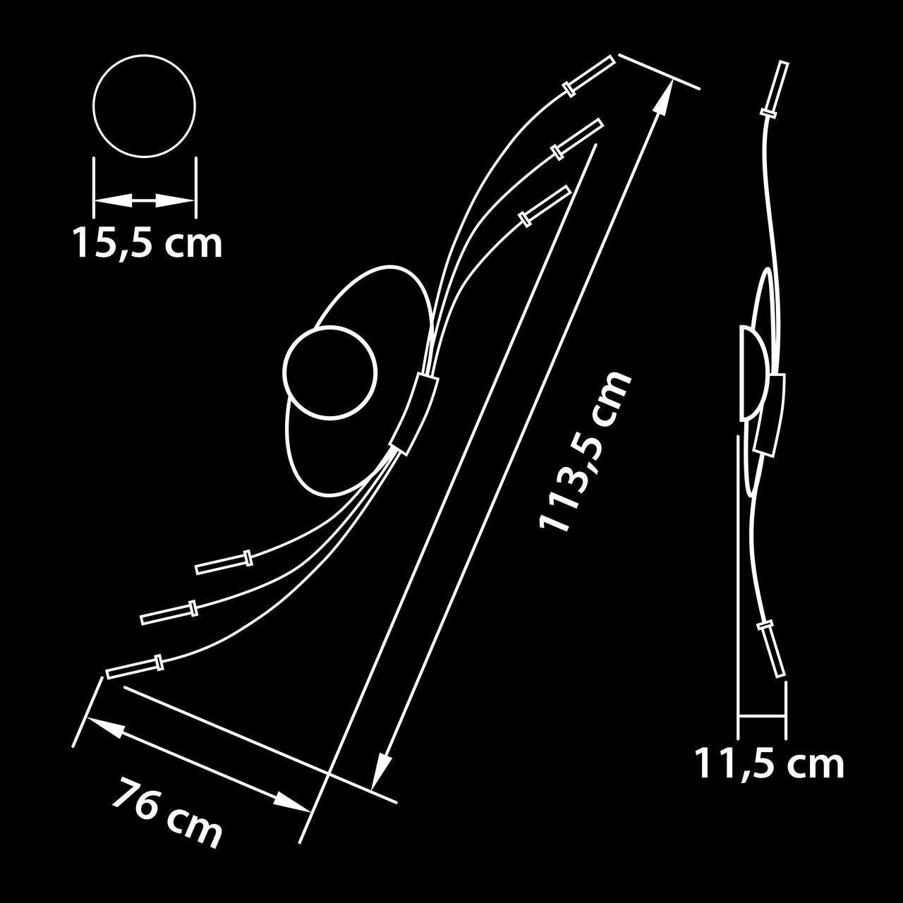Бра Lightstar Ovale 784667 LIGHTSTAR ОРИГИНАЛЬНЫЕ 079392 Черный  - Вид №1