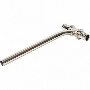 Трубка для подключения радиатора Т-образная 16x15x20 аксиальна для труб из сшитого полиэтилена STOUT