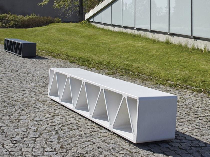 mmcité1 Скамья из сверхмощного полиэтилена без спинки sun-id-1370773 - Вид №3