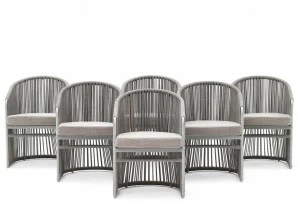 Varaschin Кресло из тканого синтетического волокна Tibidabo 2982