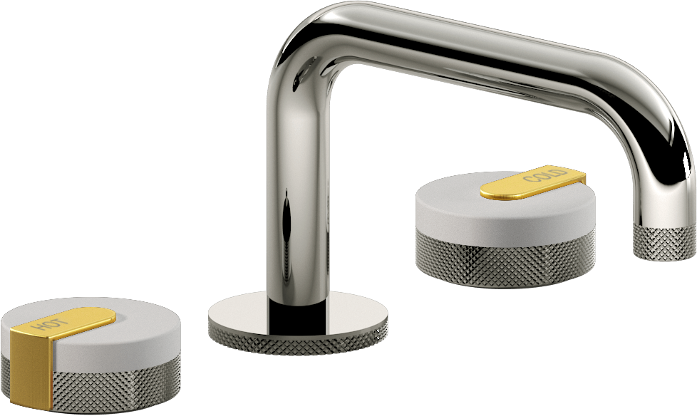 E-11510-R1WT-L1BAU-PC Смеситель для умывальника на 3 отвертия GRAFF MOD+