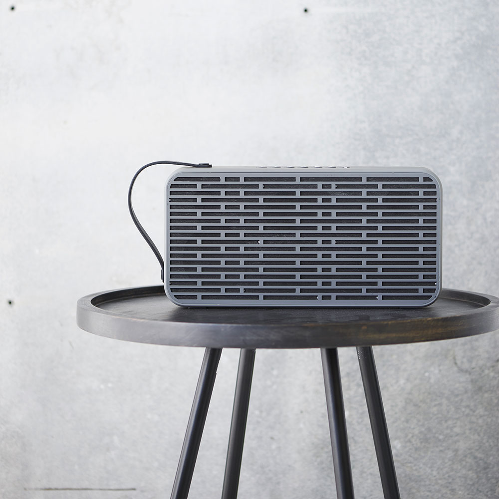 Колонка беспроводная с ремешком aSOUND серая KREAFUNK KFSC19 - Вид №2