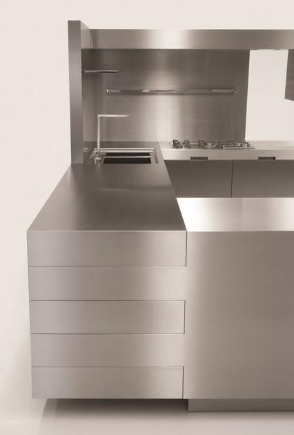 Strato Cucine Кухня из нержавеющей стали Marco gorini sun-id-1389865 - Вид №1