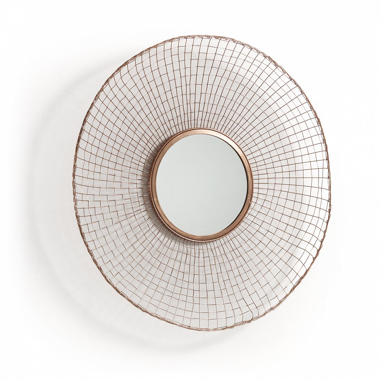 Зеркало круглое медное Perm от La Forma LA FORMA PERM 342834 Медный  - Вид №1