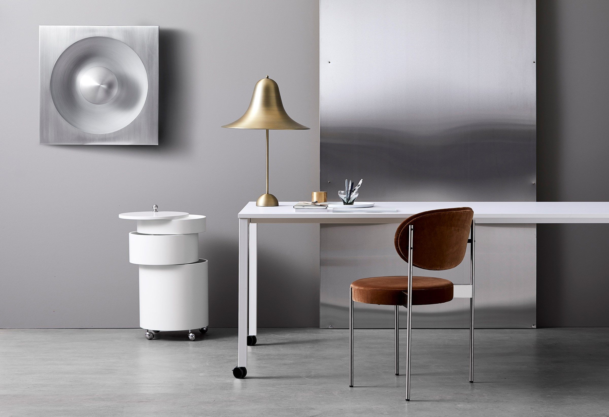 Алюминиевый настенный светильник / потолочный светильник VERPAN SPIEGEL ARCH-00060785 - Вид №1