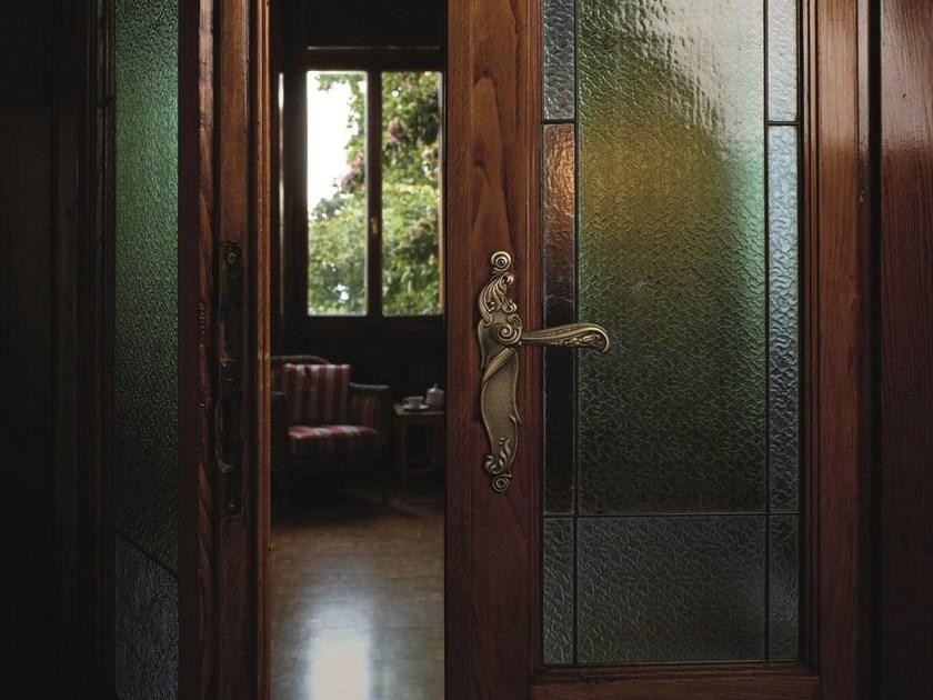 LINEA CALI' Ручка из хромированной латуни на пластине Nature sun-id-1404504 - Вид №1