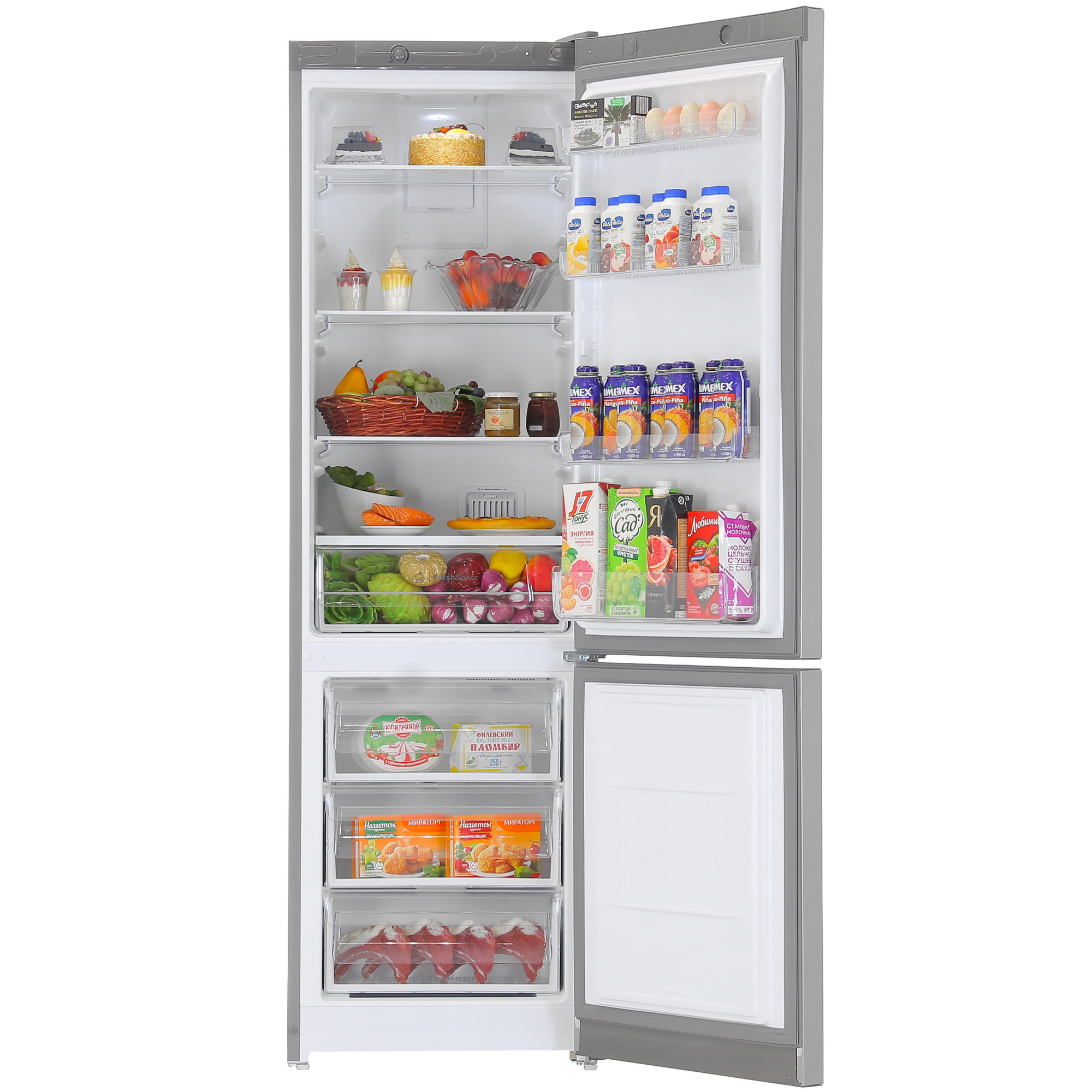 9941814 Холодильник с морозильником   Indesit ITS 4200 S серебристый STDN-0009416 - Вид №5