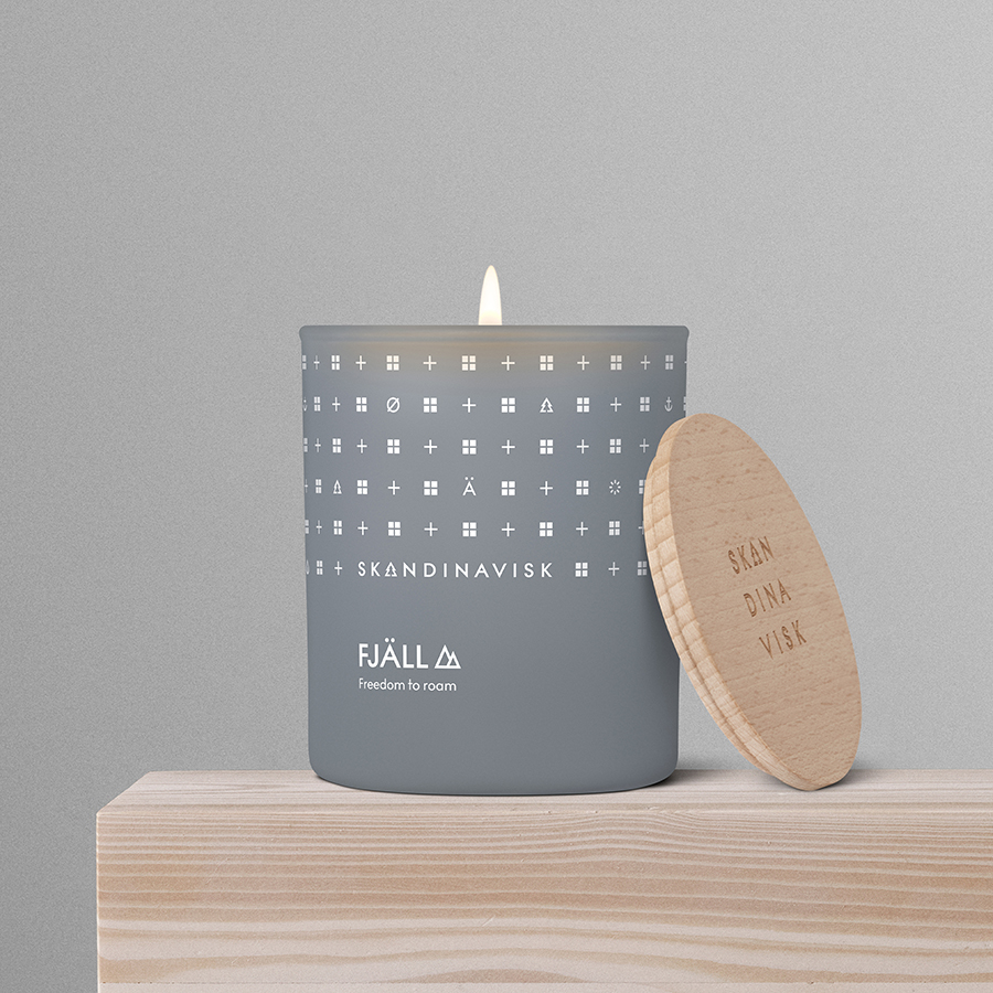 SK20111 Свеча ароматическая fjall с крышкой, 200 г S K A N D I N A V I S K  - Вид №2