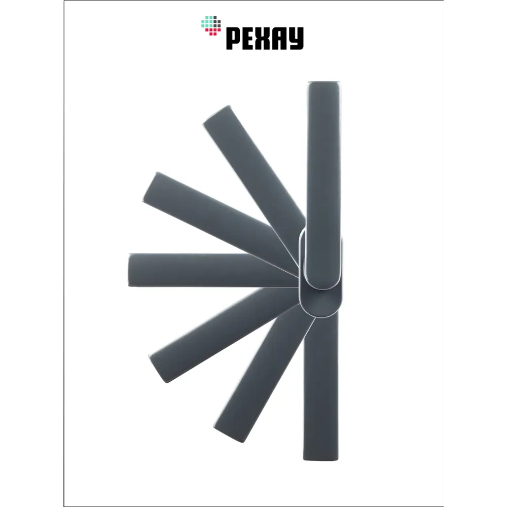 Ручка для окна Medea Plus алюминий цвет антрацит Santreyd STLM-2050460 - Вид №1