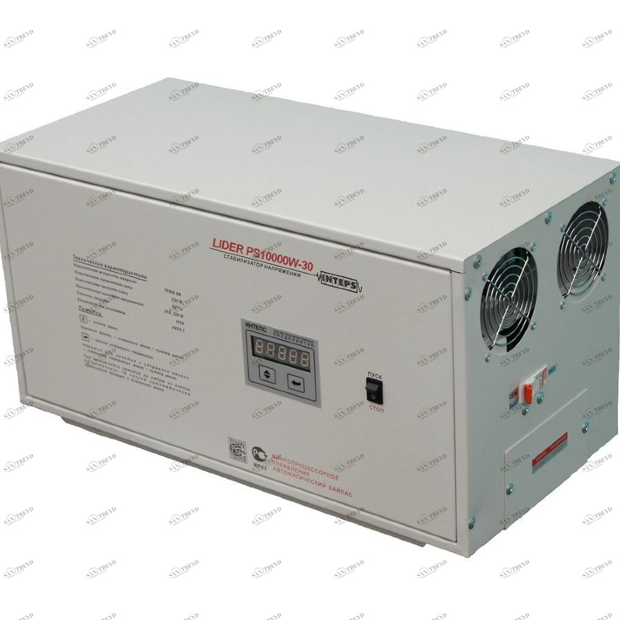 Стабилизатор напряжения LIDER PS 7500 W-SD sun-id-1030709
