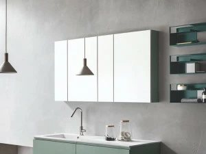 ARBLU Зеркало с контейнером для ванной