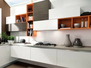 Cucine Lube Кухня из лакированной древесины Essenza