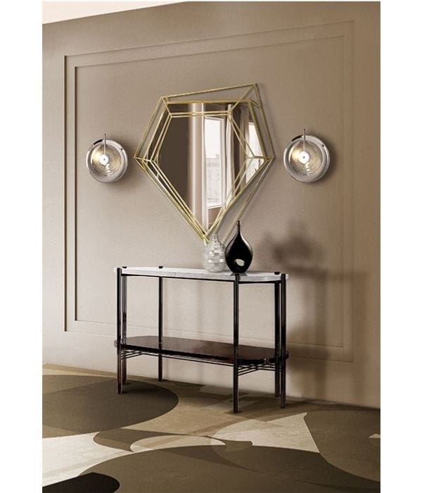 Настенное зеркало Essential Home DIAMOND SMALL ARCH-00062818 - Вид №4