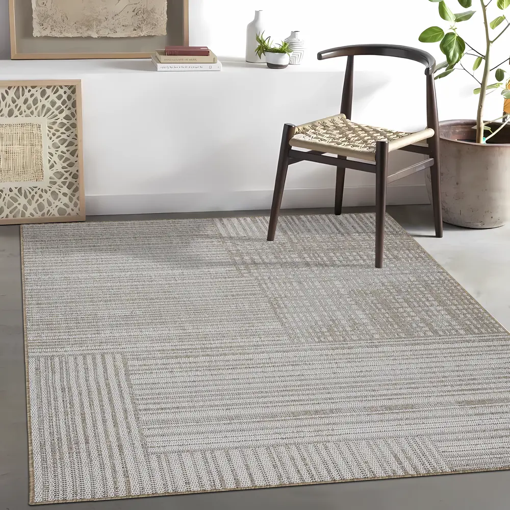 Циновка Дели 160x230 см полипропилен 81409_50522 цвет бежевый ROYALTAFT STLM-2208779