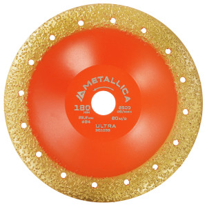 Чашка твердосплавная шлифовальная METALLICA Ultra 180х22,2 мм, #24, закругленная, по дереву. В кор. 9164950