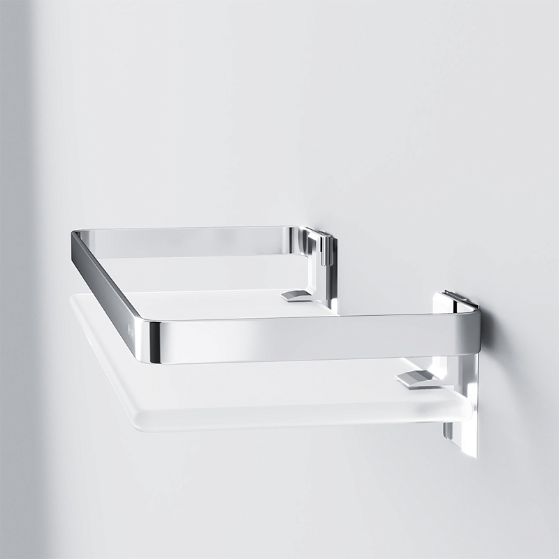 A7455100 Полка стеклянная алюминий AM.PM Sense L  - Вид №5