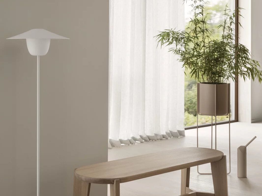 Круглая стальная плантатор с порошковым покрытием blomus Kena ARCH-00131471 - Вид №1