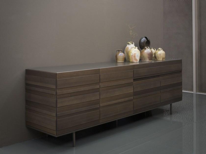 EmmeBi Буфет эвкалиптовый с распашными дверцами Stripe sun-id-1384230 - Вид №5